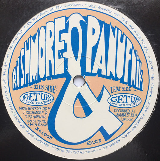 Rushmore & Panufnik : Get Up! (Move Your Butt) (12")