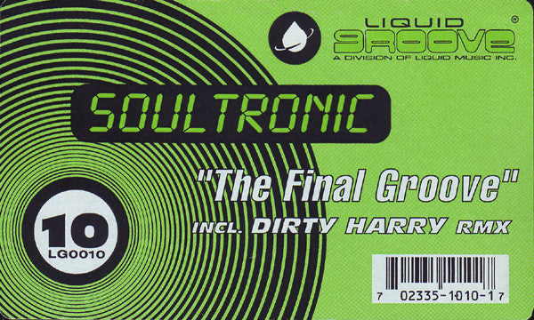 Soultronic : The Final Groove (12")