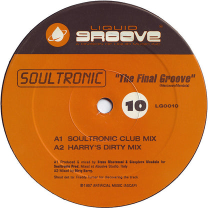 Soultronic : The Final Groove (12")