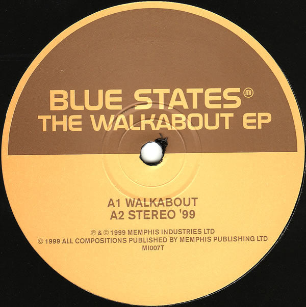 Blue States : The Walkabout EP (12", EP)