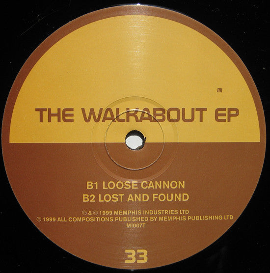 Blue States : The Walkabout EP (12", EP)