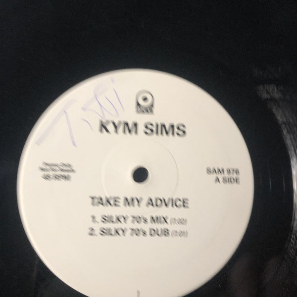 Kym Sims : Take My Advice (2x12", Promo)