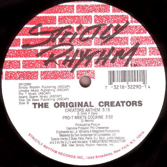 Phuture : The Original Creators (12")