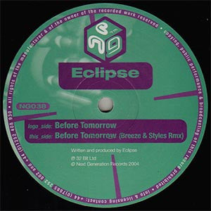 Eclipse (9) : Before Tomorrow (12")