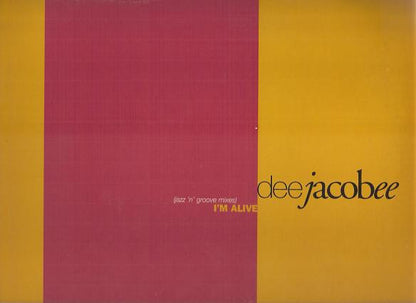 Dee Jacobee : I'm Alive (12", Promo)