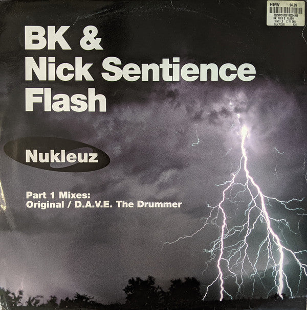 BK & Nick Sentience : Flash (12", One)