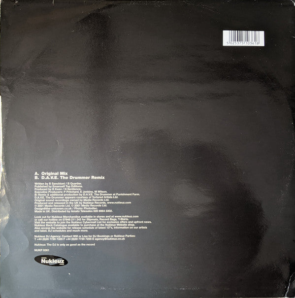 BK & Nick Sentience : Flash (12", One)