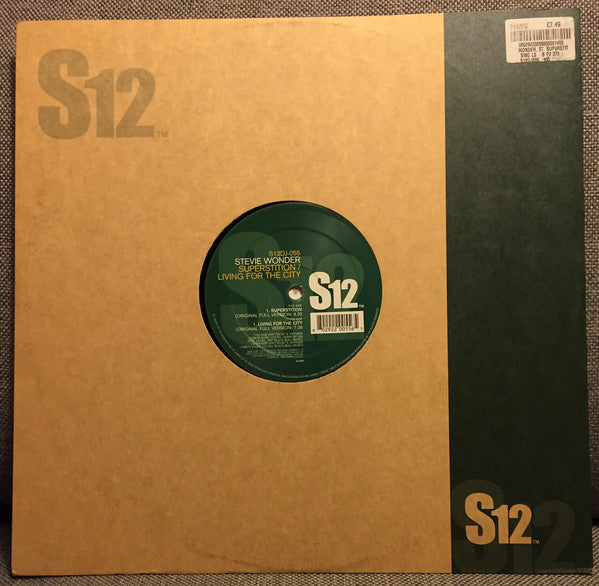 Stevie Wonder : Superstition / Living For The City (12")