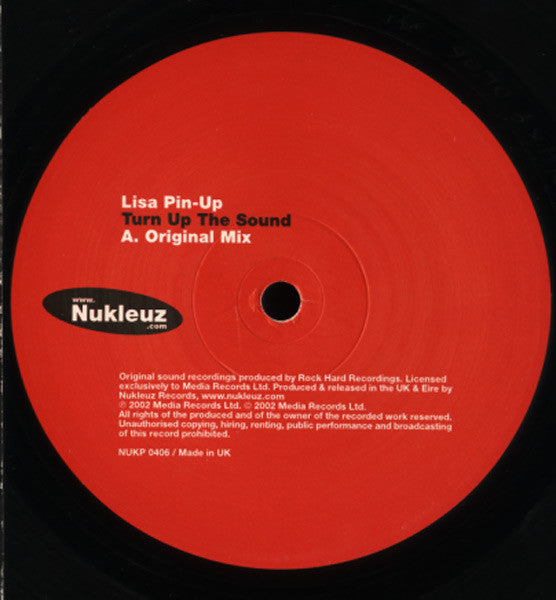 Lisa Pin-Up : Turn Up The Sound (12" No. 1) (12")