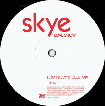 Skye (6) : Love Show (12", Promo)