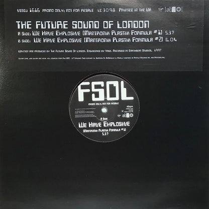 FSOL* : We Have Explosive (12", Promo)