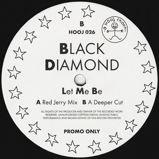 Black Diamond : Let Me Be (12", Promo, Whi)