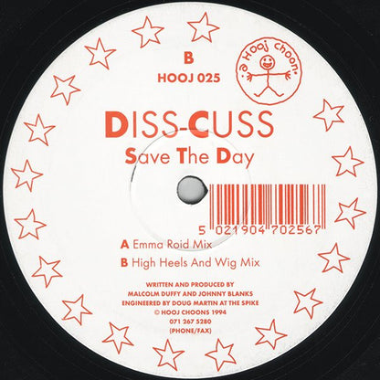 Diss-Cuss : Save The Day (12", Single)