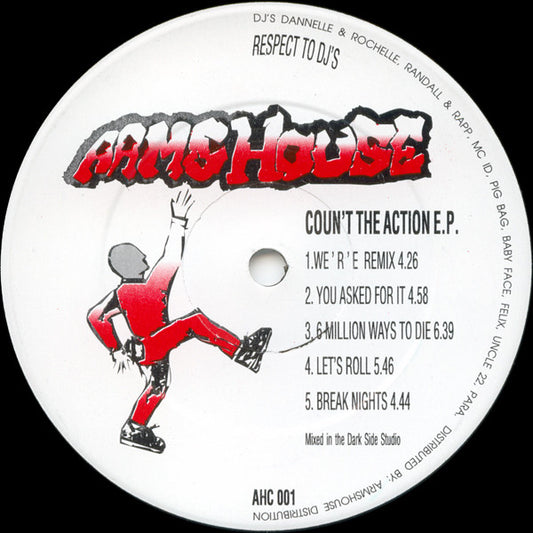 Lennie De Ice : Coun't The Action E.P. (12", EP)