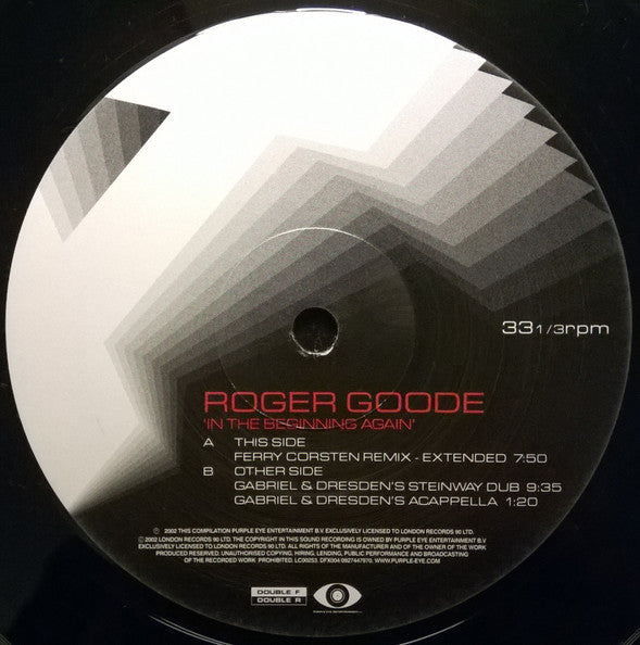 Roger Goode : In The Beginning... (12")