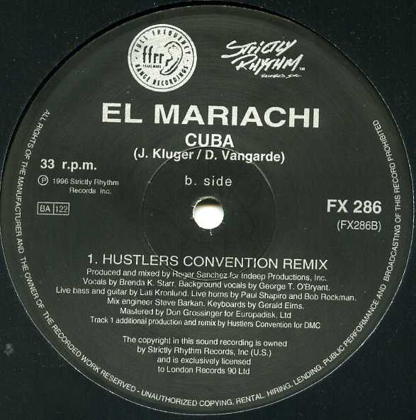 El Mariachi : Cuba (12", Single)