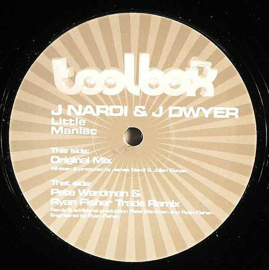 James Nardi & Julian Dwyer : Little Maniac (12")