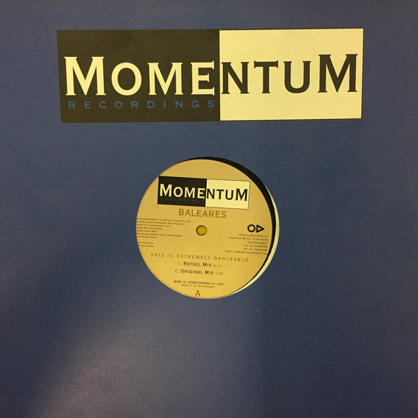 Baleares : This Is Extremely Danceable (12")