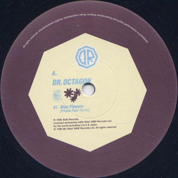 Dr. Octagon : Blue Flowers (Prince Paul Remix) (12")