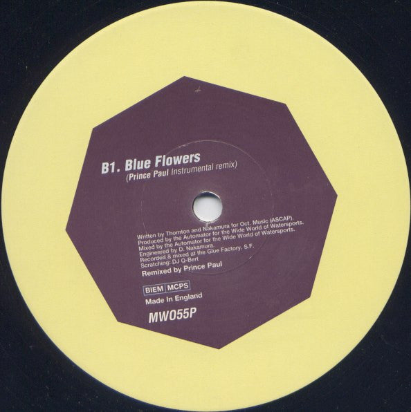 Dr. Octagon : Blue Flowers (Prince Paul Remix) (12")