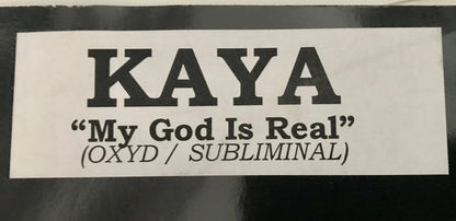 Kaya : My God Is Real (Main Mix) (12", Maxi, W/Lbl)