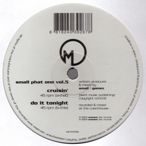 Small Phat One : Vol. 5 (12")