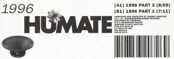 Humate : 1996 (12")