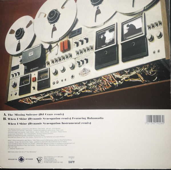The Herbaliser : The Missing Suitcase (Remixed) (12", Single)