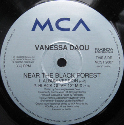Vanessa Daou : Near The Black Forest (12")