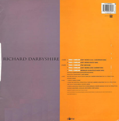Richard Darbyshire : This I Swear (12")