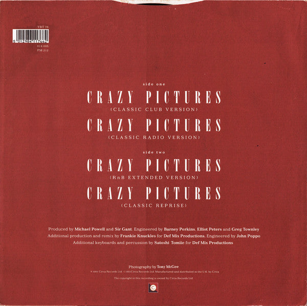 Ray Simpson (2) : Crazy Pictures (12")