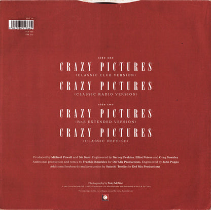 Ray Simpson (2) : Crazy Pictures (12")