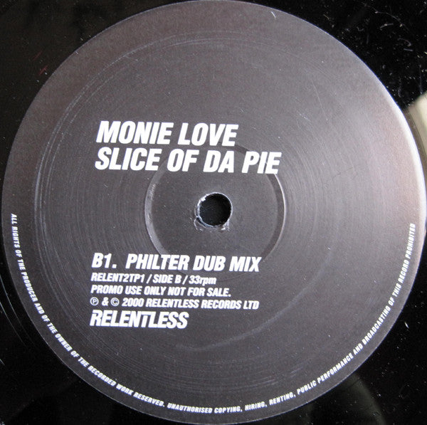 Monie Love : Slice Of Da Pie (12", Promo)