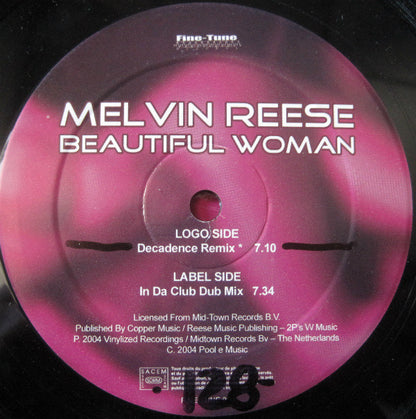 Melvin Reese : Beautiful Woman (12")