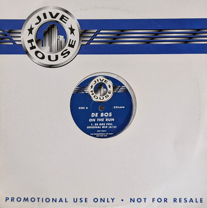 De Bos : On The Run (2x12", Promo)
