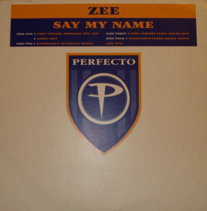 Zee Cowling : Say My Name (2x12", Promo)