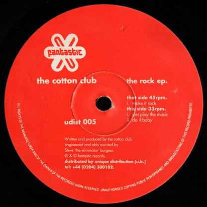 The Cotton Club* : The Rock EP (12", EP)