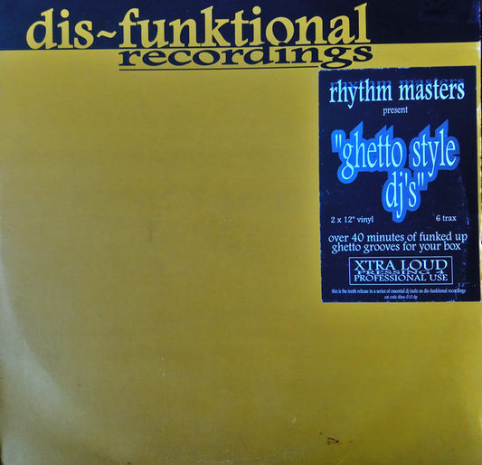 Rhythm Masters : Ghetto Style DJ's (DJ Essentials On Plastic) (2x12")