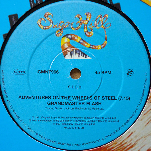 Grandmaster Flash & The Furious Five / Grandmaster Flash : The Message / Adventures On The Wheels Of Steel (12", RE)