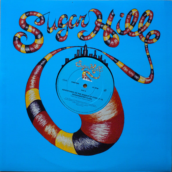 Grandmaster Flash & The Furious Five / Grandmaster Flash : The Message / Adventures On The Wheels Of Steel (12", RE)
