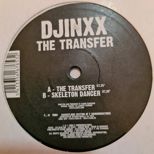 Djinxx : The Transfer (12")