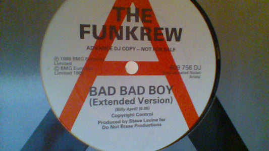 The Funkrew : Bad Bad Boy (12", Promo)