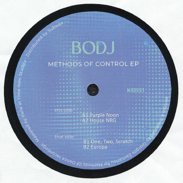 Bodj : Methods Of Control EP (12", EP)