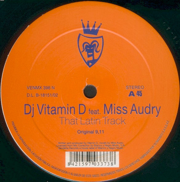 DJ Vitamin D : That Latin Track (12")