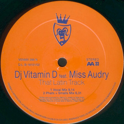 DJ Vitamin D : That Latin Track (12")