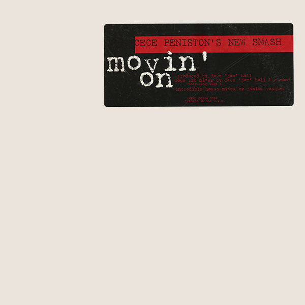 Cece Peniston* : Movin' On (2x12", Single, Promo)