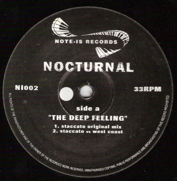 Nocturnal : The Deep Feeling (12")