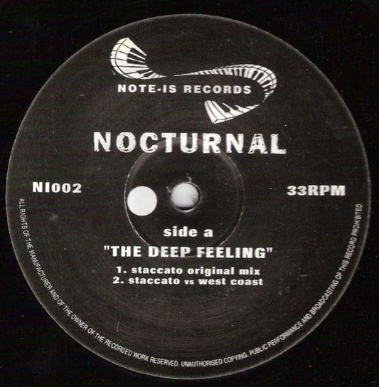 Nocturnal : The Deep Feeling (12")