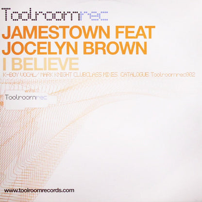 Jamestown Feat Jocelyn Brown : I Believe (12")
