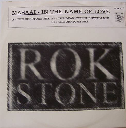 Masaai : In The Name Of Love (12")